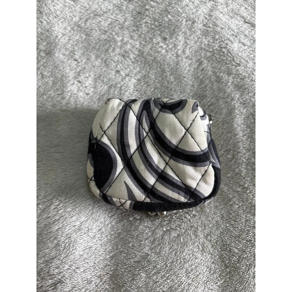 Vera Bradley retired night day contact lens case kiss lock pouch cosmetics Y2K